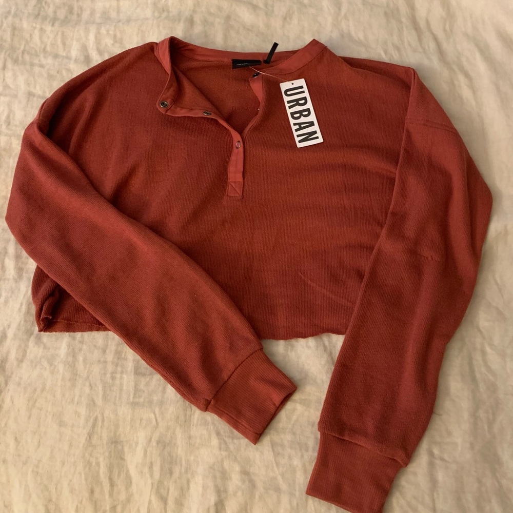 Long sleeve henley